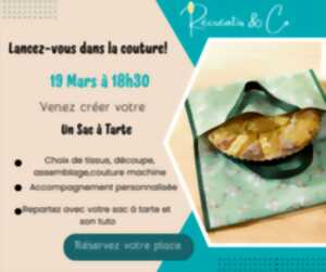 photo Atelier couture «création trousse de toilette»