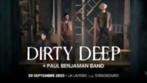 photo DIRTY DEEP + Paul Benjaman Band