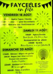 photo Fête votive de Faycelles
