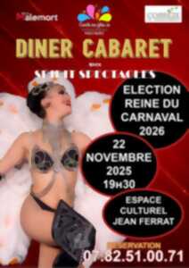 photo Dîner cabaret spectacle : Election de la Reine du Carnaval 2026