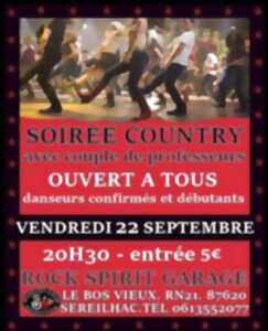 Soirée country au Rock Spirit Garage
