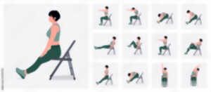 photo Cours de yoga sur chaise en mini-groupe de 4 personnes (spécial séniors)
