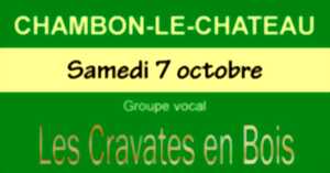 CONCERT LES CRAVATES EN BOIS