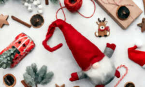 Je prépare Noël ... fabrication d'une carte postale