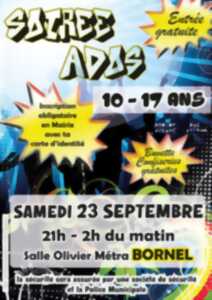 Soirée DJ de 10 à 17 ans