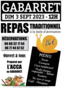 photo Repas traditionnel
