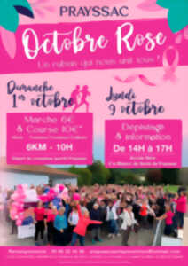 Octobre Rose à Prayssac: dépistage et informations
