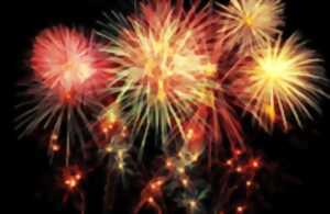 Feu d'artifice dans le cadre de la Fête des Corps Saints