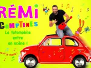 photo SPECTACLE RÉMI COMPTINES LA TOTOMOBILE ENTRE EN SCÈNE