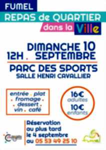 photo Repas de quartier