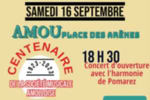 Le centenaire de la société musicale amolloise