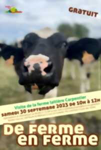 De ferme en ferme - Visite de la ferme laitière Carpentier