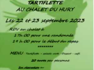 Soirée tartiflette et brame du cerf