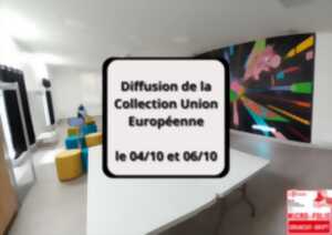 Diffusion de la Collection Union Européenne au musée numérique Micro-Folie à Granzay-Gript