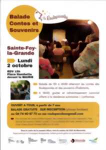 Balade Contes & Souvenirs par la Compagnie Rouleparoles