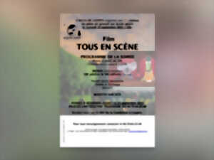 Repas et cinéma en plein air