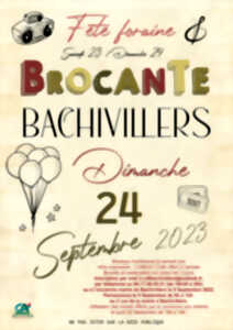Brocante et fête foraine