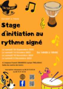 Stage de rythme signé organisé par Tin Tam Art