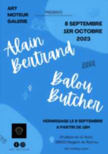 photo Exposition I Balou Butcher & Alain Bertrand