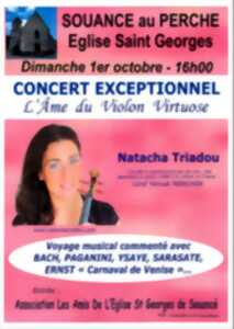 Concert I L’Âme du Violon Virtuose - Natacha Triadou