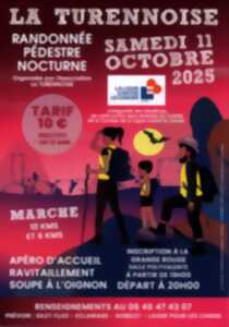 Octobre Rose : Randonnée pédestre nocturne La Turennoise