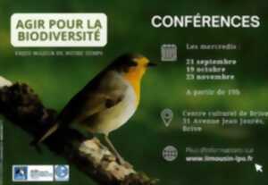 Conférence: Agir pour la biodiversité (Centre Culturel)