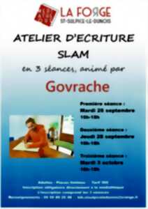 Atelier d'écriture slam