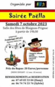 Soirée paëlla à Blaignan-Prignac