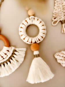Créations de macramé