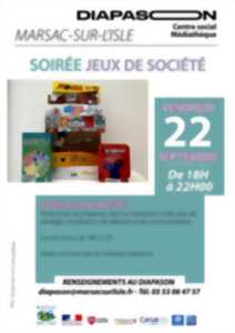 Soirée Jeux de société
