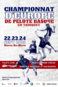 photo Championnat d'Europe des nations trinquet