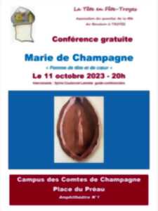 Conférence - Marie de Champagne 