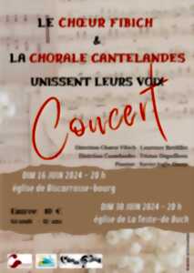photo Concert Choeur Fibich et Chorale Cantelandes