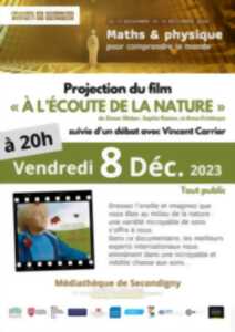 Projection du film « A l’écoute de la nature »