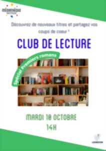 Club de lecture : spécial premiers romans