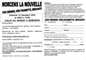 Vide Grenier - École maternelle