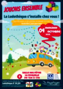 La ludothèque s'installe chez vous!