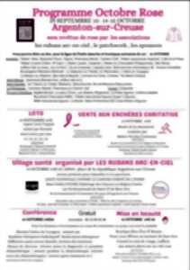Programme Octobre Rose à Argenton-sur-Creuse