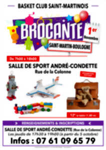 BROCANTE SALLE DE SPORT ANDRE CONDETTE - ST MARTIN BOULOGNE