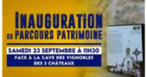 INAUGURATION DU PARCOURS PATRIMOINE