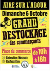 Destockage d'Automne à Aire sur l'Adour