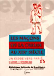 photo Nuits de la lecture : exposition sur Les maçons de La Creuse au 19ème siècle