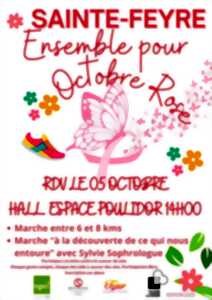 photo Octobre rose à Sainte-Feyre