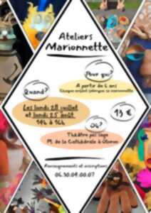 photo Atelier fabrication et manipulation de marionnettes