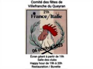 Retransmission du match de rugby France / Italie