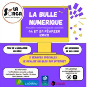 La Bulle Numérique organisée La Sorga - sur réservation