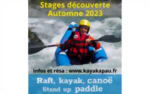 Stage découverte canoe kayak pâques