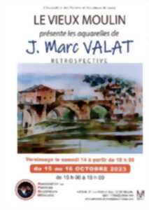 Aquarelles de J. Marc VALAT au Vieux Moulin