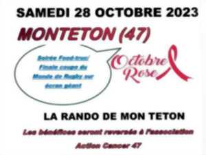 photo Journée Octobre Rose à Monteton, avec la Rando de Mon Teton