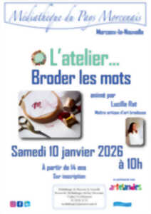 photo L'atelier ... Broder les mots